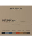 Bronsun Gel Dye Limited Edition Kit 8 Colors + 2 Oxidants