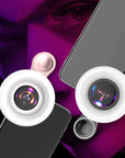 Mobile MACRO zooming camera lens  LED flash light