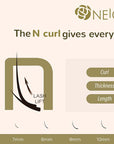 N- Curl REFINADO Lashes