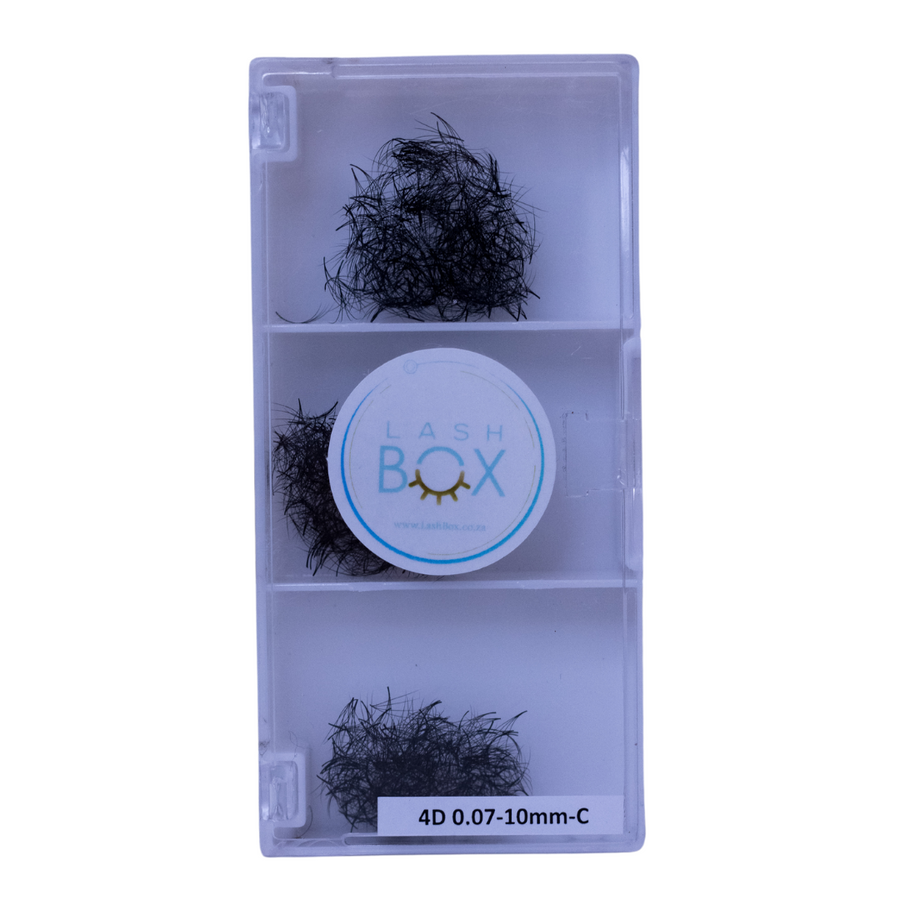 PRO-MADE 4D FANS- C CURL 0.07 LOOSE 500 /1000 Fans