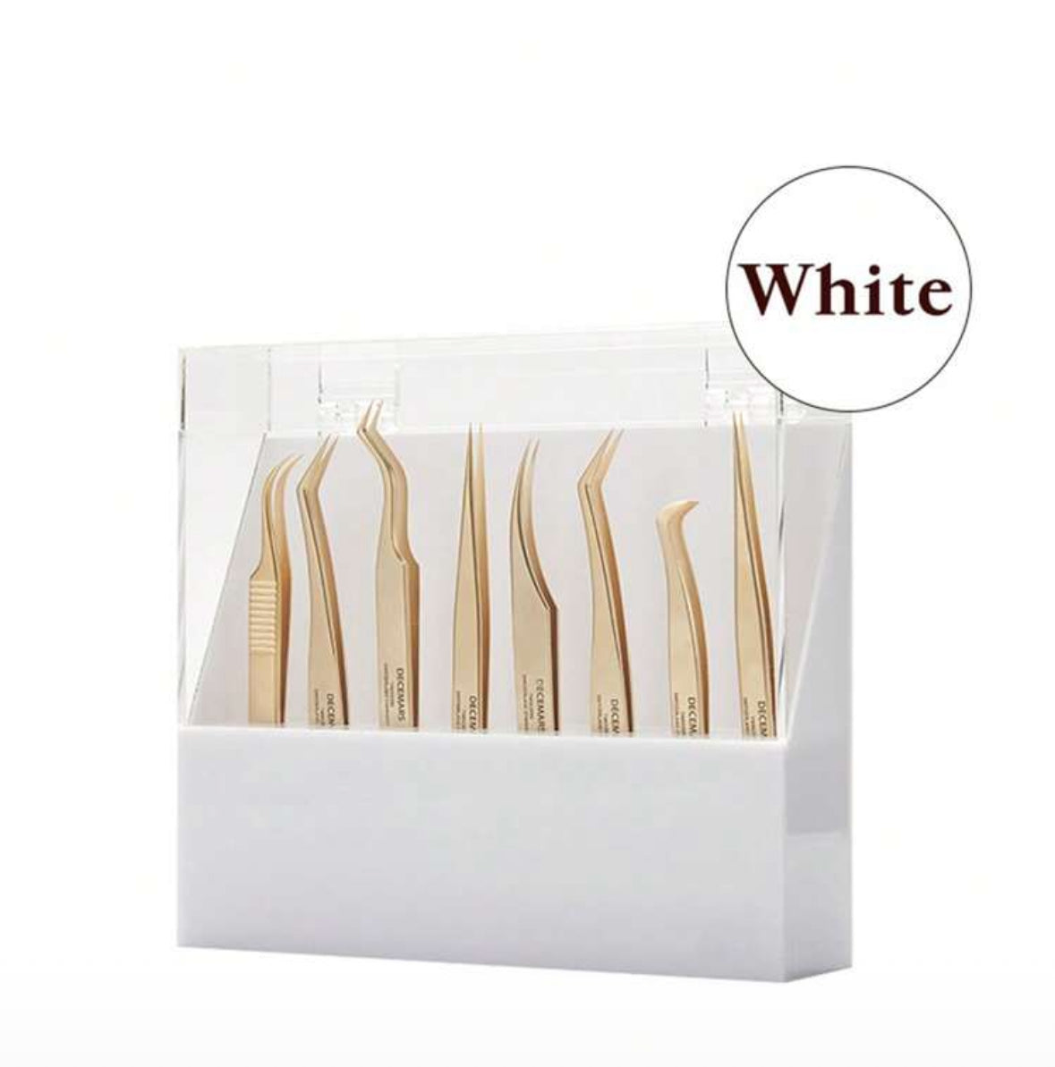 Tweezer Stand Holder with a Cover