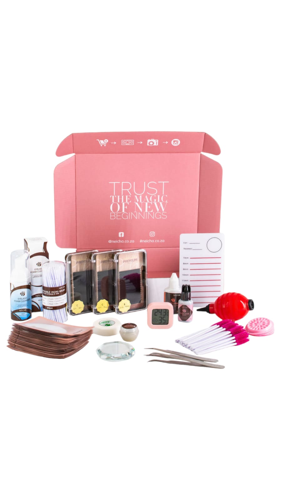 Comprehensive Eyelash Extensions Kit
