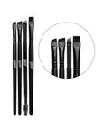 Bronsun Set Of 4 Cosmetic Brushes