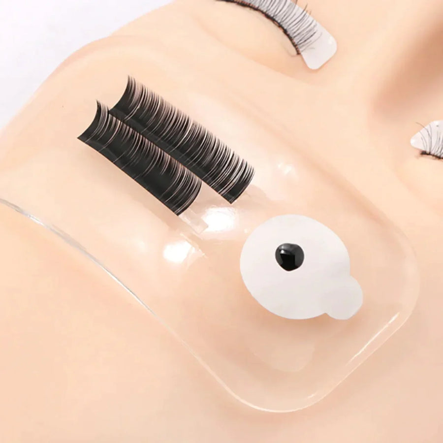 Silicone re-usable eyelash Pad