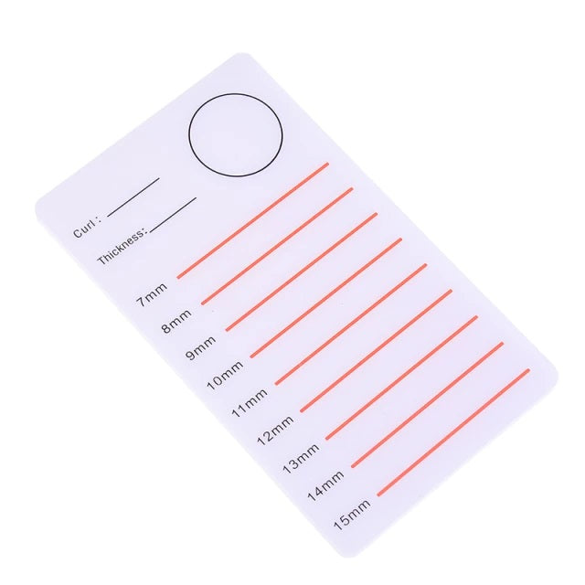 Acrylic Individual Side Lash Tray