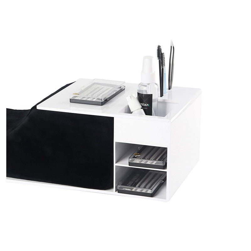 Acrylic Lash Side Organizer SOLID Piece for Pillow/Mattress